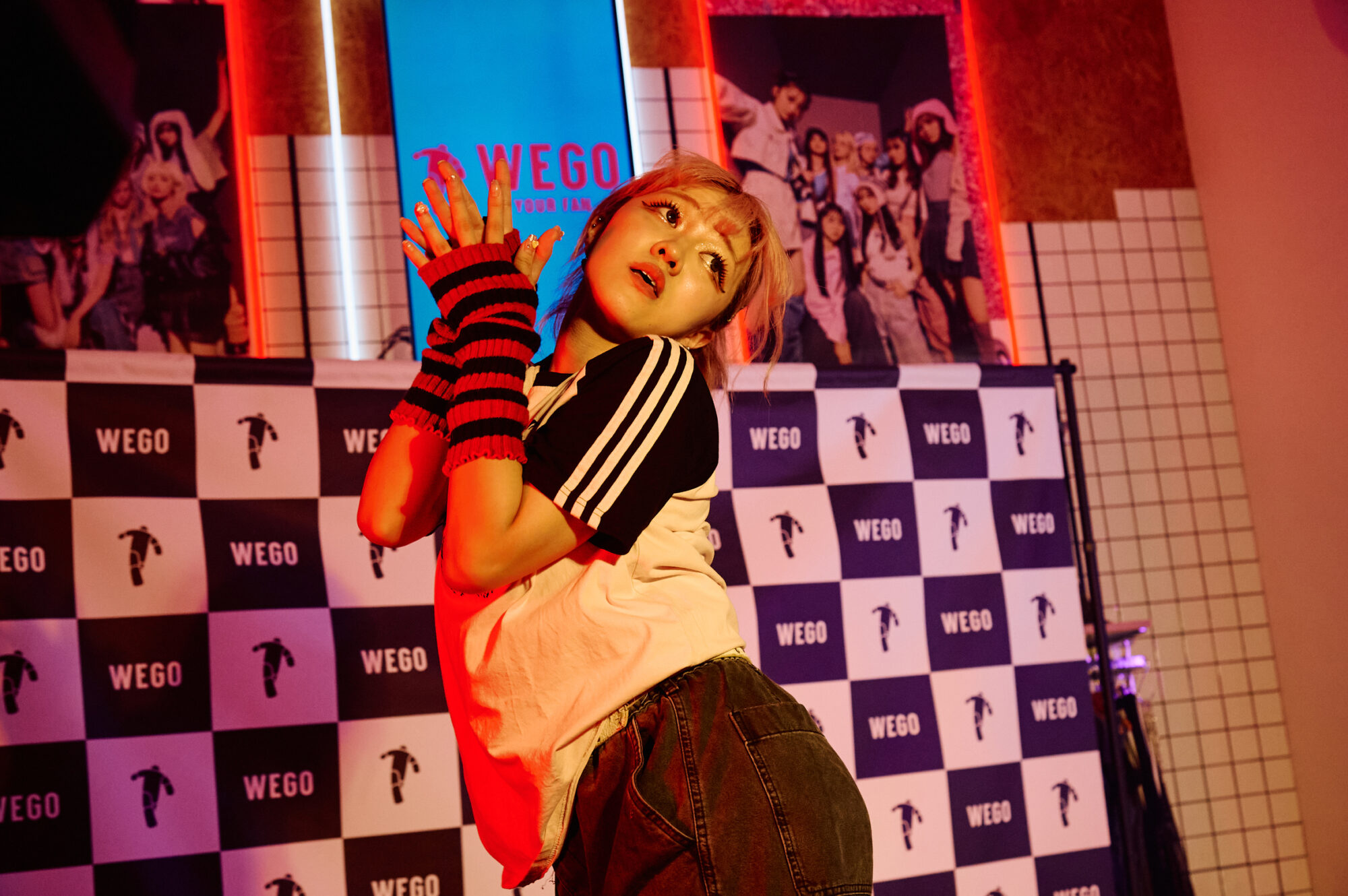 2024年6月14日開催のダンスイベント「WEGO Dance Up Night」で踊るダンサー