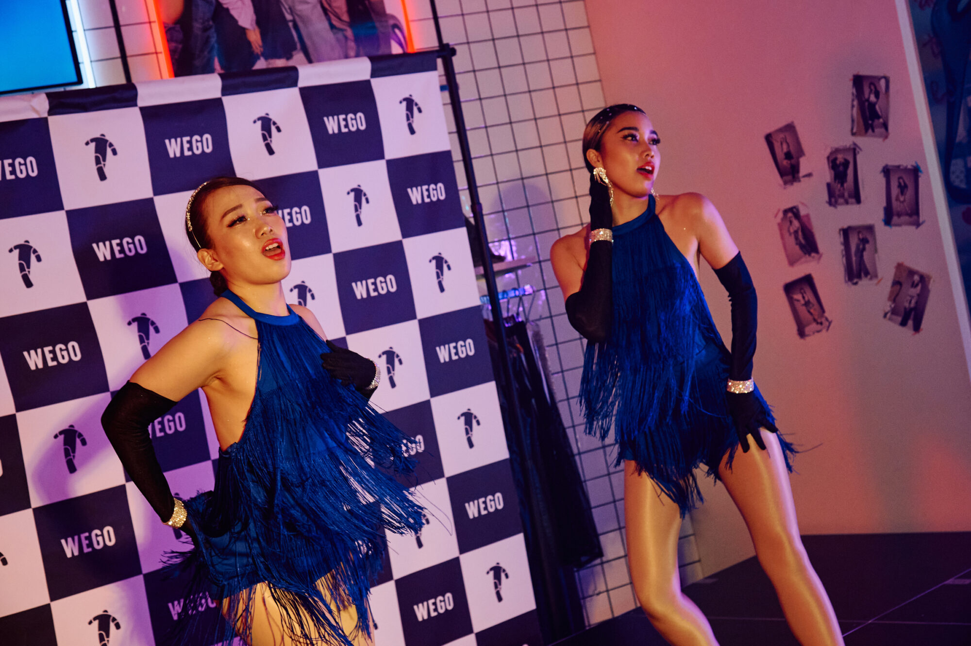 2024年6月14日開催のダンスイベント「WEGO Dance Up Night」で踊るダンサー