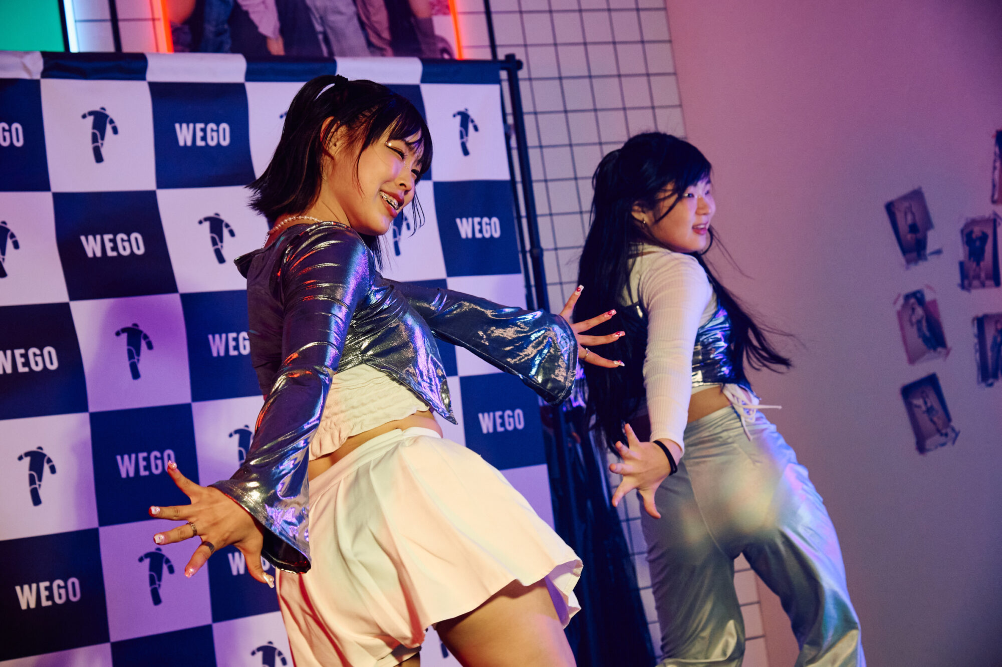 2024年6月14日開催のダンスイベント「WEGO Dance Up Night」で踊るダンサー